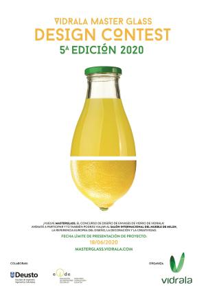 Cartel Vidrala Master Glass Design Contest 2020